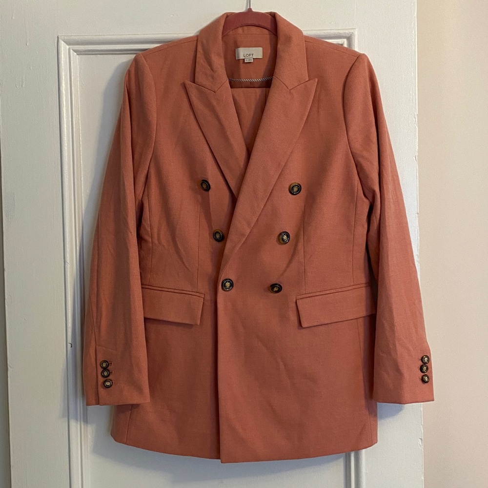 LOFT Pink suit